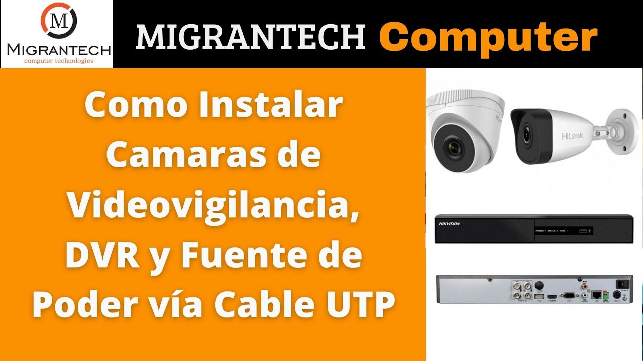 Como instalar una camara de seguridad